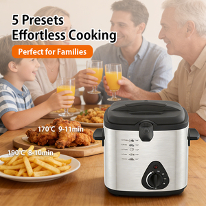 <span class=keywords><strong>Mini</strong></span> <span class=keywords><strong>friteuse</strong></span> électrique 1L - Product Image 3