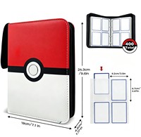Fournisseur Direct Vente en Gros Classeur à 4 Pochettes Zippées pour Cartes à Collectionner
