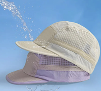 Gorra Deportiva Wins Flying Personalizada de Ala Corta para Ciclismo, Camping y Running, Gorra de 5 Paneles sin Estructura