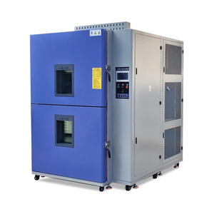 Yüksek hassasiyetli <span class=keywords><strong>2</strong></span> bölge termal şok <span class=keywords><strong>Test</strong></span> odası-elektronik güvenilirlik testi için 70C ila + 150C sıcaklık değişimi <span class=keywords><strong>Test</strong></span> cihazı - Product Image 1