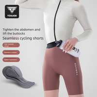 TOSUOD Cuissard à bretelles professionnel pour femme Collants de sport taille haute avec rembourrage sans couture pour l'équitation de vélo de route printemps été