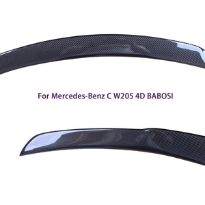 Aileron arrière en fibre de carbone style BABOSL pour berline 4 portes Classe C W205 2013-2022 - Product Image 3