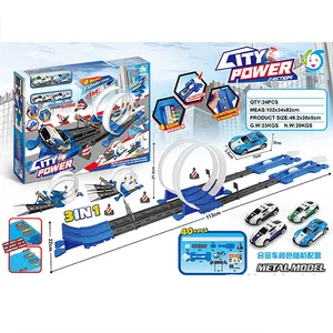 3 In 1 Track Toy Game Kids Racing Car Game Toy