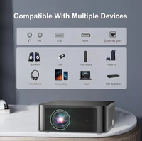 Projecteur Home Cinéma Flyin Y3Pro 800 Lumens, Lampe LED à Mise au Point Automatique, 2 Go de RAM, Android 9.0, 1080p, 720p, Portable, Wi-Fi, Éducation