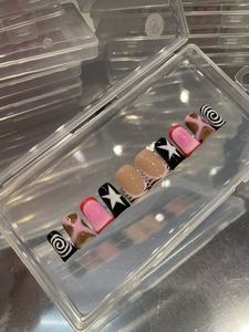 <span class=keywords><strong>Uñas</strong></span> <span class=keywords><strong>Acrílicas</strong></span> Hechas a Mano de Lujo, Personalizadas, Gruesas, de Cobertura Completa, <span class=keywords><strong>con</strong></span> Diamantes de Imitación, <span class=keywords><strong>Uñas</strong></span> Artificiales para Diseño de <span class=keywords><strong>Uñas</strong></span> <span class=keywords><strong>con</strong></span> Pegamento - Product Image 4