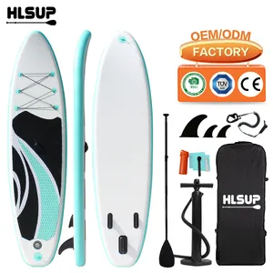 2024 Inflatable Stand Up Sup Board Surfboard Surfing Isup Paddle Board With Pump BSCI CE Certification Factory Price