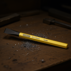 Cincel mecánico Stanley de 3/8 pulgadas y 10 mm, herramienta de corte de acero templado - Product Image 3