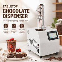 Machine à faire fondre le chocolat, fontaine à chocolat, machine à tempérer le chocolat