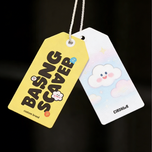 <span class=keywords><strong>Étiquette</strong></span> suspendue <span class=keywords><strong>personnalisée</strong></span> en <span class=keywords><strong>papier</strong></span> <span class=keywords><strong>kraft</strong></span> coloré avec motif animal de dessin animé pour vêtements, sacs, chaussures et bijoux pour enfants - Product Image 3