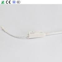 Tube lumineux LED intelligent étanche IP67 pour réfrigérateur commercial, longueur personnalisable, bande LED durable en nickel brossé HZ-D11-A