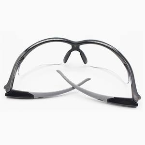 ANT5PPE ANSI CE <span class=keywords><strong>EN166</strong></span>目の保護防霧防傷クリアレンズ安全メガネブラックフレームと鼻パッド付き - Product Image 4