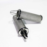 Tamis perforé de grillage de filtre de panier de valve de crépine duplex d'acier inoxydable pour la crépine liquide d'huile pour des filtres à air
