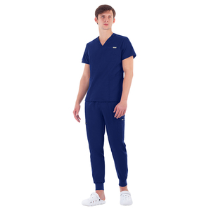 2024 uniformes médicos clásicos para hombres, conjuntos de uniformes de enfermera, uniformes médicos para mujeres, uniformes elásticos ultrasuaves - Product Image 5