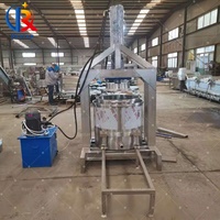 Hydraulische zware koude persmachine voor ananas, honing, kokosnoot, granaatappel en ander fruit (50L~500L) voor commercieel gebruik