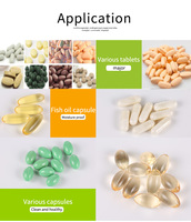 Bouchon à vis de bouteille en verre de qualité alimentaire résistant à la lumière de Golden Health Products pour le stockage de capsules de bonbons de comprimés de phytothérapie chinoise