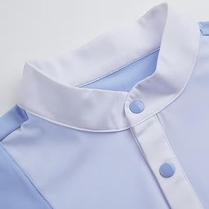 Camiseta ecuestre de manga corta de secado rápido para mujer, para <span class=keywords><strong>montar</strong></span> <span class=keywords><strong>a</strong></span> <span class=keywords><strong>caballo</strong></span> en verano, con cuello alto. - Product Image 5