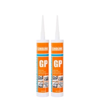 Factory Construct Glass Supar MSDS Liquid Tube Acetoxi Pegamento Negro Blanco GP Adhesivo Clear Aquarium Acetic Silicone Sealant