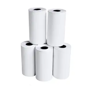 OEM ODM Aceptado Recibo sin núcleo Bpa Till Roll Rollos de papel térmico 80x80mm