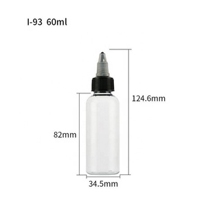 100ml 120ml 200ml 250ml Soft Hair Oil Dye Amber <b>Squeeze</b> Applicator Packaging <b>Bottle</b> With Twist-open Dispensing - Product Image 2