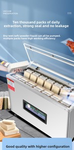 Machine d'emballage sous vide semi-automatique industrielle R-Pack 220V pour un emballage alimentaire efficace dans des sachets en plastique - Product Image 6