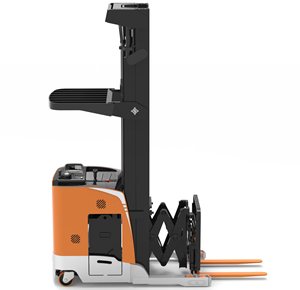 Nuevo diseño 1,5 T 1500kgs eléctrico doble tijera profunda alcance camión elevador de batería apilador 8M carretillas elevadoras sentado tipo SR Sunrise - Product Image 1