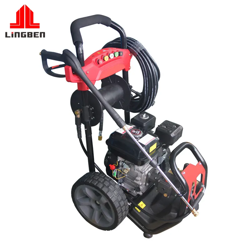 Lingben (Китай) 180 бар 2600 PSI портативный Электрический бензиновый немецкий очиститель высокого давления