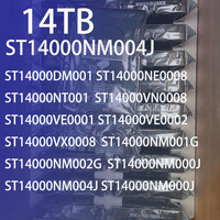 ST14000NM004J Disco Rigido Interno da 14TB, HDD da 3,5 Pollici, 7200RPM, 256MB SAST, 12Gb/s, Unità Sigillata all'Elio per Server