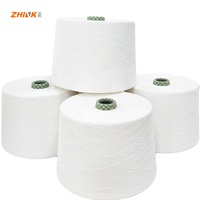 Fil de polyester 100% cationique teignable 32+40D à âme filée pour chaussettes fabriqué par un fabricant chinois