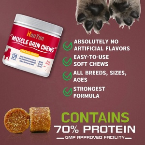 Prade תווית שריר להשיג לועס תוסף חלבון עבור כלבים תומך בבונה שרירים, מערכת החיסון לחזק עם ויטמינים - Product Image 4