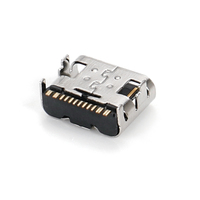 Connecteur femelle USB 2.0 Type C 16 broches MUP à montage vertical intégré SMT pour module DIY d'appareils ménagers compacts
