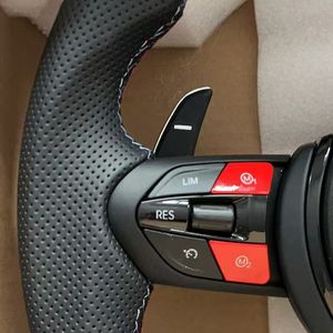 عجلة قيادة رياضية <span class=keywords><strong>M</strong></span> من الجلد على شكل D لسيارات BMW الفئة 7 والفئة 2 وX3 وX4 وM3 وF22 وF30 وF35 وF36 وM6 وF90 وF10 وF25 وF06 وF11 وF15 وF20 وF25 وF26 - Product Image 4