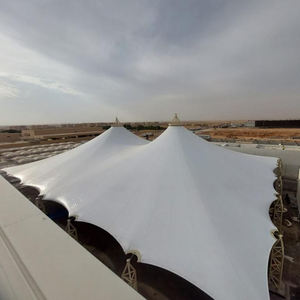 <span class=keywords><strong>JLM</strong></span> 100% Membrana extensible de PVC resistente al agua y a los rayos UV Estructura de sombra para estacionamiento de automóviles - Product Image 2