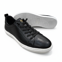 Baskets en cuir faites à la main pour hommes, confortables, décontractées, pour la marche lente, blanches, tendance 2025, toutes saisons