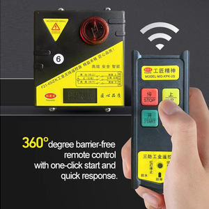 Alat Angkat Listrik Mini Tunggal Berbahan Logam untuk Rumah Tangga 0.5-1 Ton 6/12m/menit Jarak 150M Kontrol Jarak Jauh Nirkabel 110V/220V/380V Tali Kawat - Product Image 4