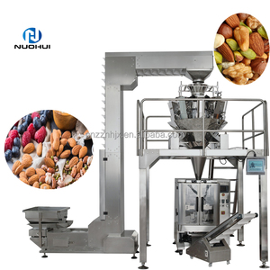 Automatische hohe Genauigkeit <span class=keywords><strong>2</strong></span> 4 6 10 14 Kopf Multi head Wiegen Füllen Vffs Verpackung Lebensmittel Snack Verpackungs maschine - Product Image 1