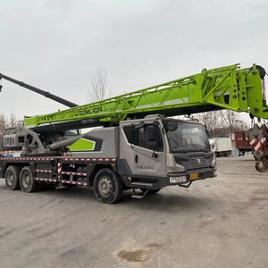 Grue sur camion Zoomlion d'occasion de 25 tonnes, grue mobile tout-terrain complète avec moteur, pompe et boîte de vitesses à vendre - Product Image 1