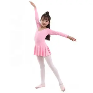 DL1231230 beludru balet Tap tari ketat untuk anak-anak anak perempuan peregangan berkaki senam stoking stoking legging