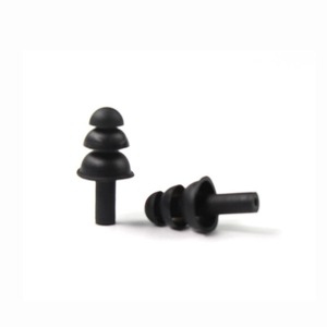 Bouchons d'oreilles de natation Hirotoshi en silicone, réduction du bruit, résistants à l'eau, forme champignon, pour les sports nautiques - Product Image 1