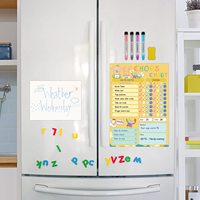 Planificateur de tableau de récompense personnalisé pour les enfants Liste de contrôle des horaires quotidiens pour les enfants Grand tableau de corvées effaçable à sec magnétique pour les enfants