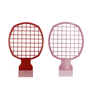 Haute qualité Afro Pick Coil Twist peigne ensemble meilleur vendeur en plastique cheveux bouclés bobines cheveux Curl éponge - Product Image 3