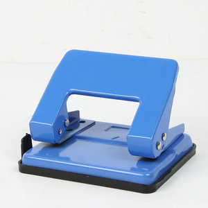 Perforadora de Papel Metálica de Alta Calidad de 8 mm con Dos Orificios, Color Negro, para Oficina - Product Image 4