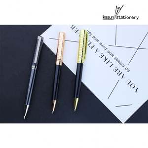 Bolígrafo de Metal Personalizado con Grabado Loge Gun Black Rose Gold Copper para Oficina y Negocios - Product Image 6