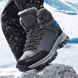 Botas de Senderismo Impermeables para Hombre, Unisex, Talla Grande, Botas de Nieve Aisladas para Invierno, Trekking al Aire Libre, Cálidas y Cómodas - Product Image 3
