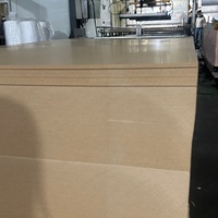 Panneau MDF mélaminé en placage de bois pour utilisation dans les meubles commerciaux, surface traitée UV