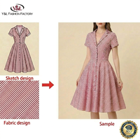 Robe longue plissée bleu clair pour femme, coupe trapèze, manches longues bouffantes, ceinturée, style modeste