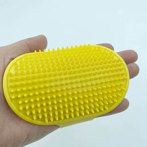 Multifunctional Combing Tool Adjustable Gloves Massage Brush <b>Pet</b> Dog Cat Itching Artifact Soft Rubber <b>Bath</b> <b>Cleaning</b> Brush - Product Image 4