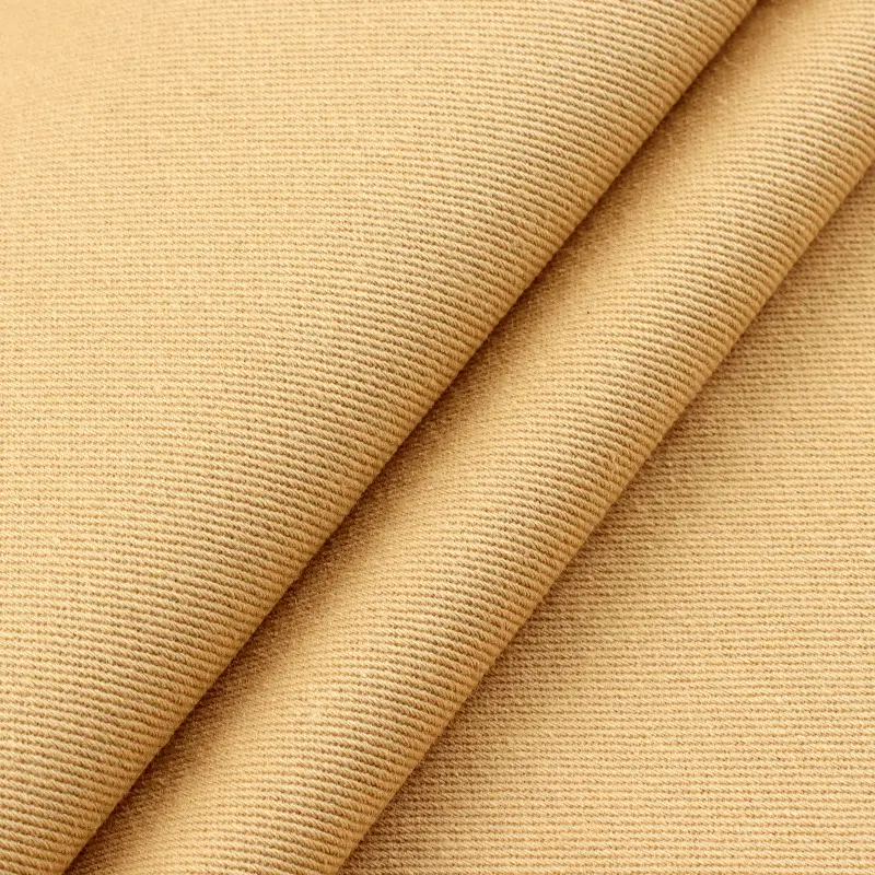 100% Organic Cotton Woven Twill Fabric Mercerized Cotton Fabric For Fashion Man's Textils Clothing