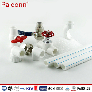 CE Certified <span class=keywords><strong>PPR</strong></span> Fitting Coupling jembatan pendek bengkok warna putih warna abu-abu warna hijau - Product Image 3