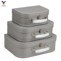 Caja de Cartón Tipo Maleta con Asa, Caja Personalizada para Calcetines de Bebé