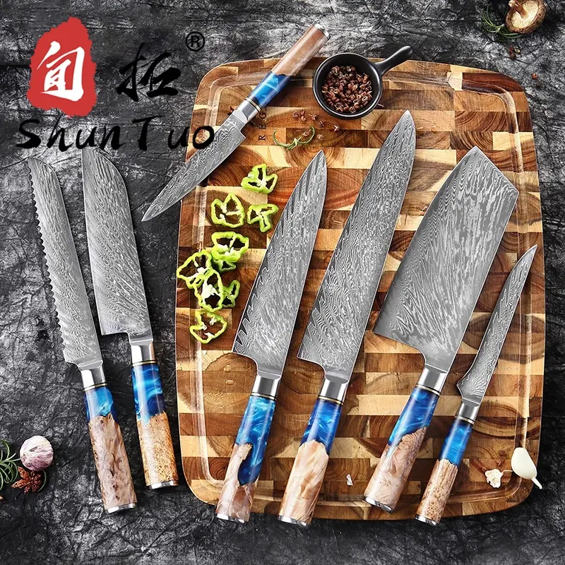 hand forged kitchen gadgets slaughter bone knives boning damascus stainless steel fishing fillet knife